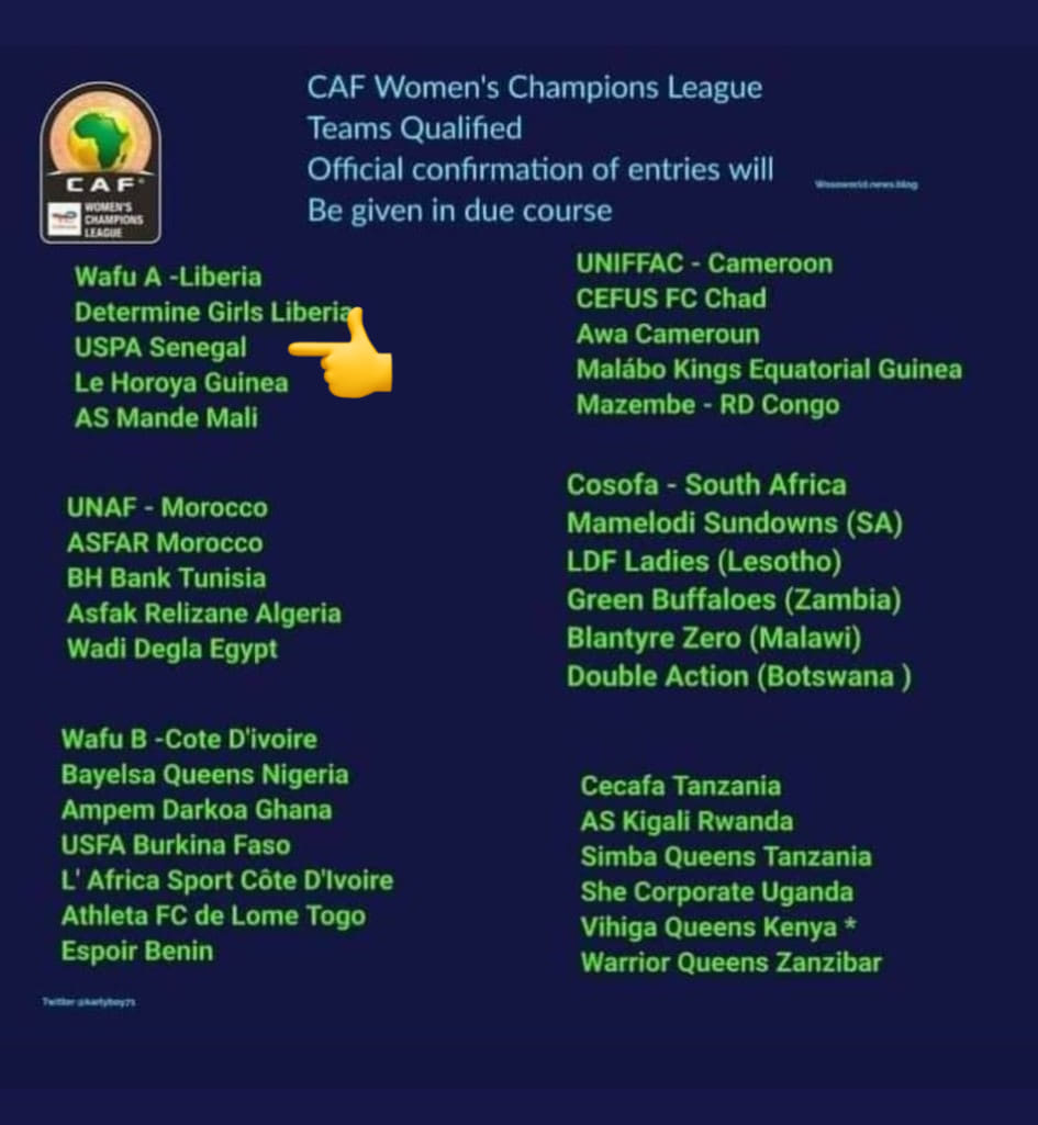 Ligue des champions féminine de la CAF préliminaires