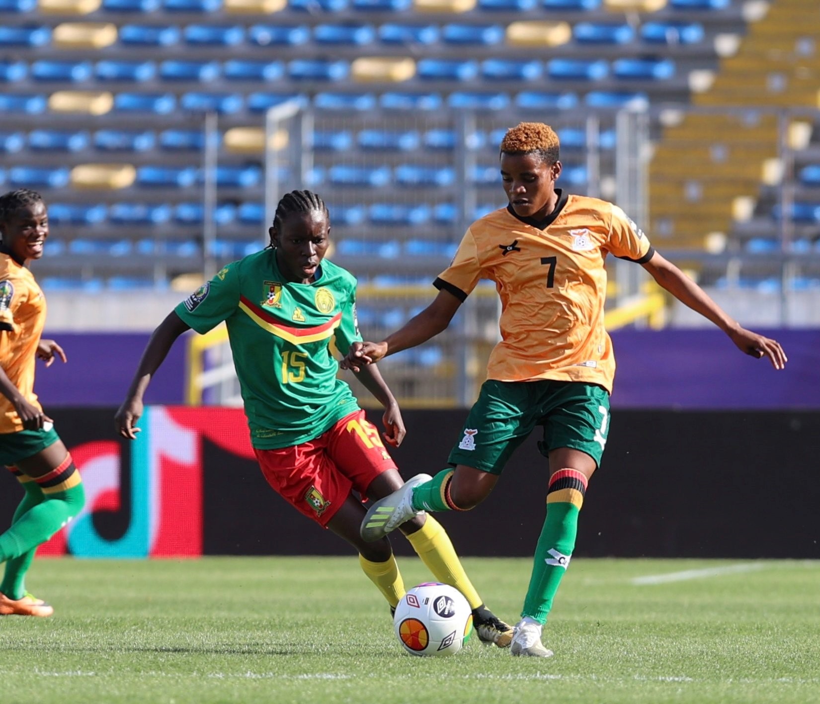 CAN féminine 2022 Cameroun Zambie