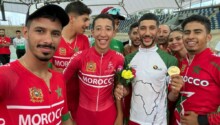 Cyclistes marocains - Abuja