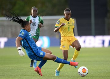 L'Afrique du Sud et le Nigeria se sont livrés à un beau duel en match de poule
