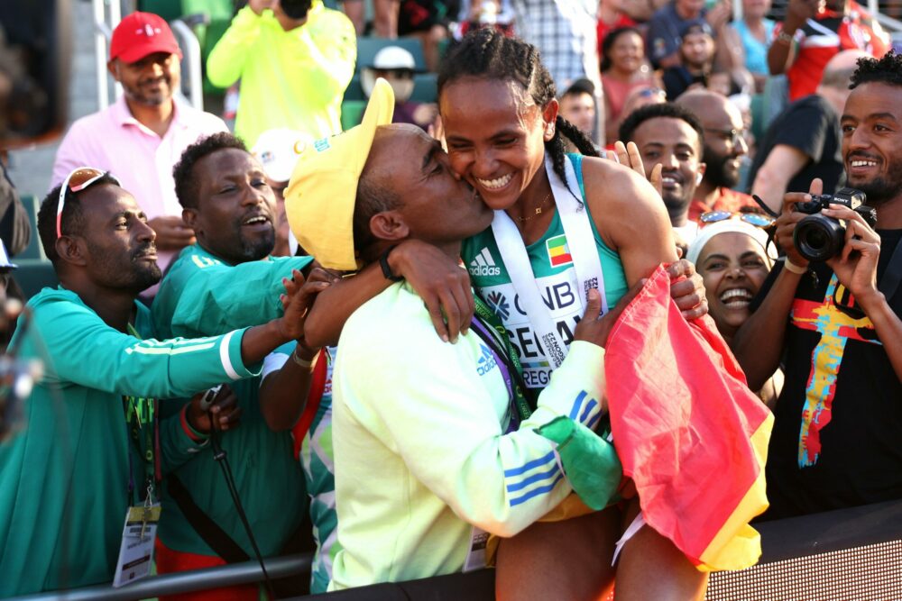 Gudaf Tsegay championne du monde du 5000m