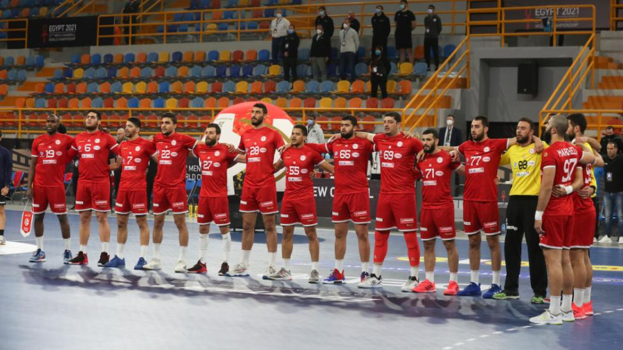 La sélection tunisienne de handball