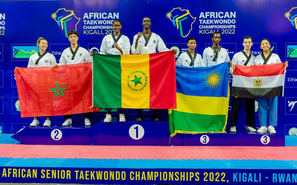 Taekwondo championnats d'Afrique Kigali