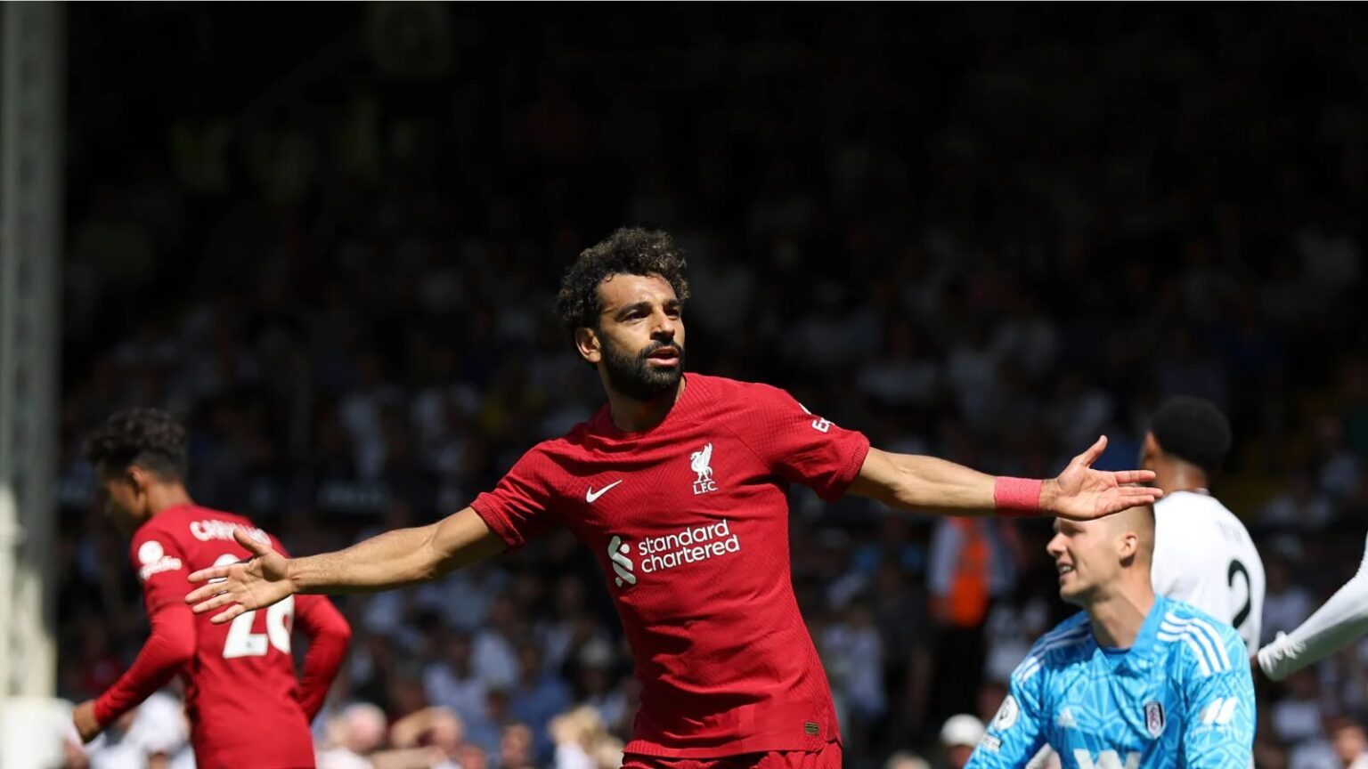 Mohamed Salah marque déjà son territoire en Premier League.
