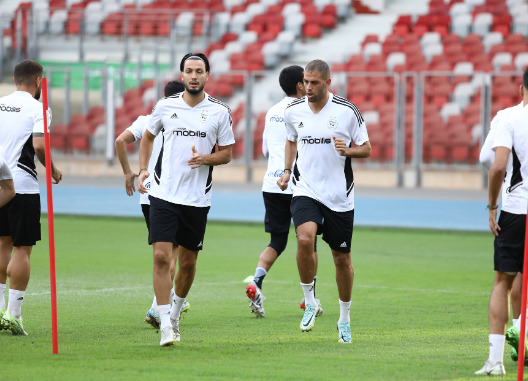 Entrainement de l'équipe nationale algérienne septembre 2022 à Oran 