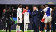 Equipe de France Deschamps Mbappé et Pogba