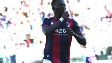 Musa Barrow fete son but face à la Fiorentina