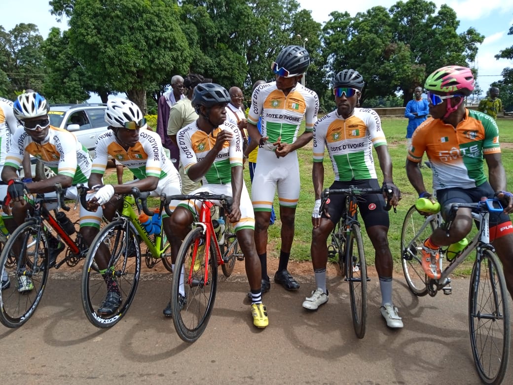 L'équipe ivoirienne de cyclisme