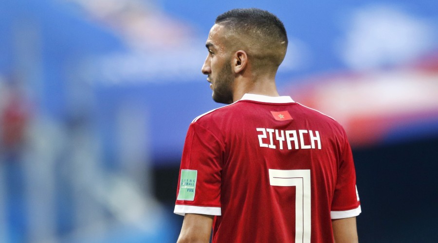 Hakim Ziyech de retour en sélection du Maroc