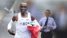 Kipchoge reve de faire un jogging avec Obama