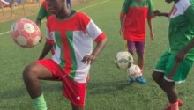 Football féminin : des joueuses ivoiriennes