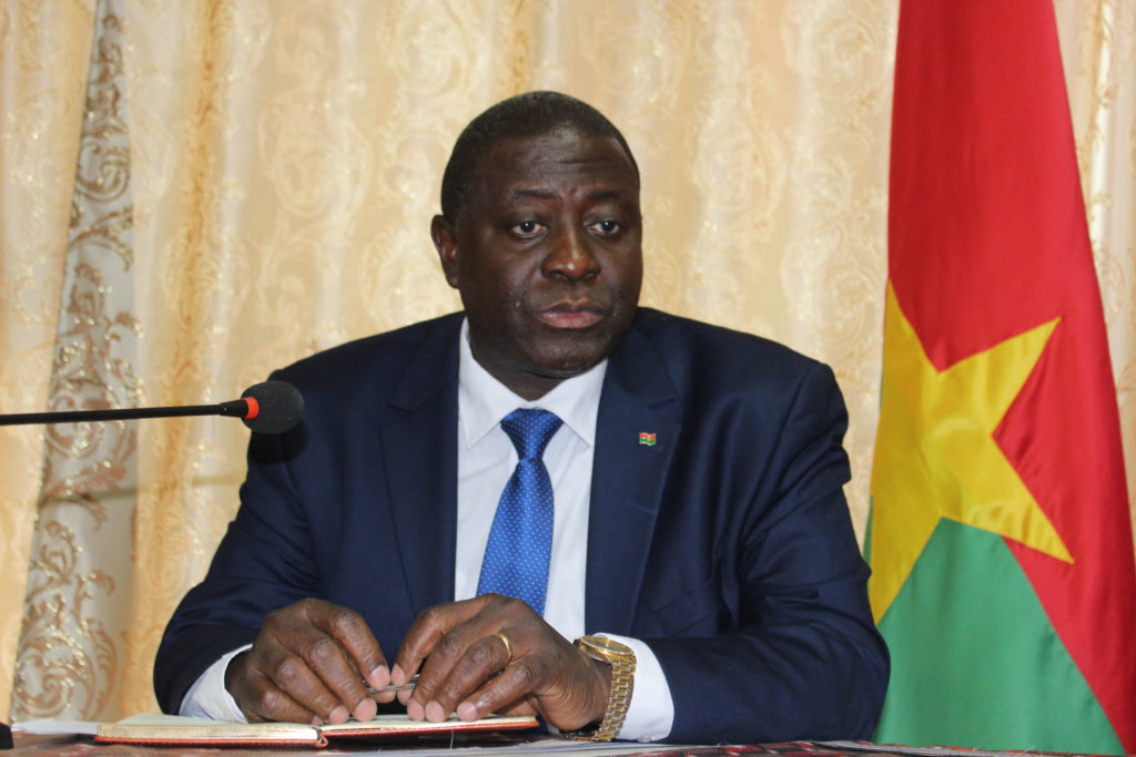 Le directeur des Sports du Burkina Faso, Alexandre Yougbaré