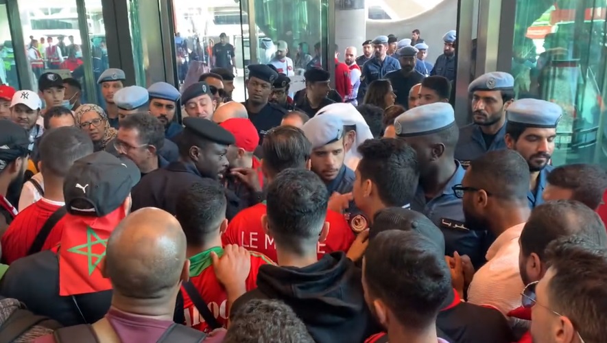 Les supporters marocains avaient été bloqués à l'aéroport de Doha, car ne disposant pas de billets promis par la FRMF.