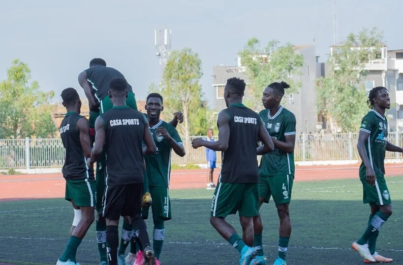 Parmi les Gambiens du Casa Sport, une tête dépasse : celle d'Abdulie Kassama, co-meilleurs buteurs de la Ligue 1 sénégalaise.