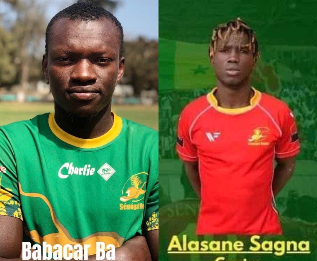Babacar Ba et Alassane Sagna rugby