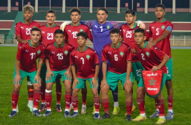 La sélection U17 du Maroc