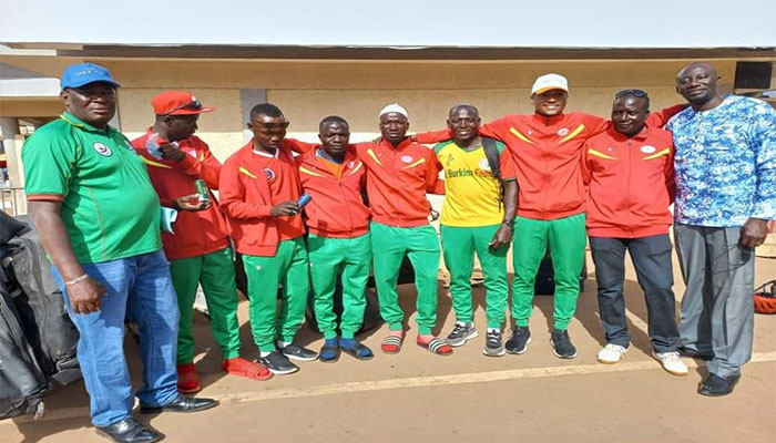 L'équipe du Burkina Faso pour le Tropicale Amissa Bongo 2023