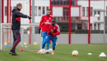 Sadio Mané entrainement