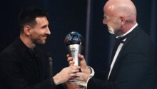 Trophée Fifa The Best Messi sacré