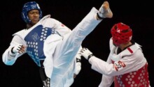 Daba Modibo Keita champion du monde Taekwondo 1