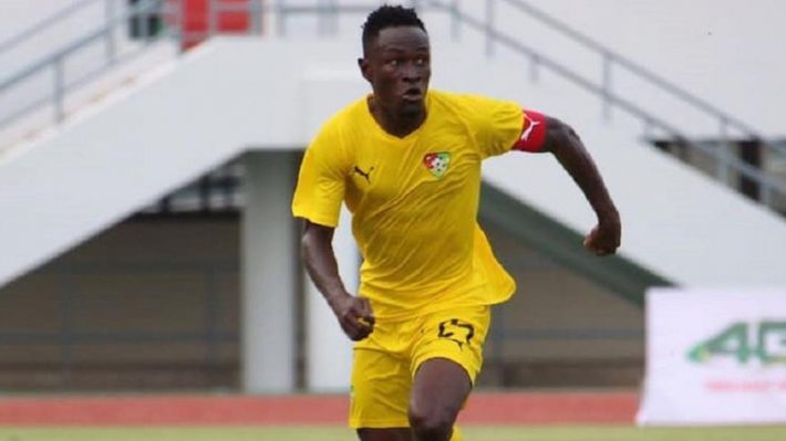 Djéné Dakonam  Togo contre Burkina Faso