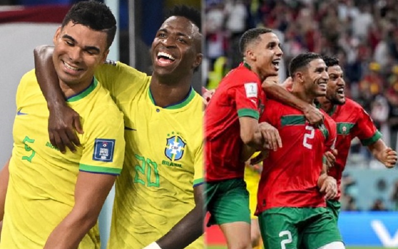 Maroc-Brésil, le Onze combiné