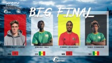 Le Maroc et le Sénégal ont dominé le 1er championnat d'Afrique de Surf.