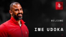 Ime Udoka coach Houston Rockets