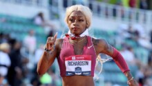 Absa Kip Keino Sha'Carri Richardson survole le 200m