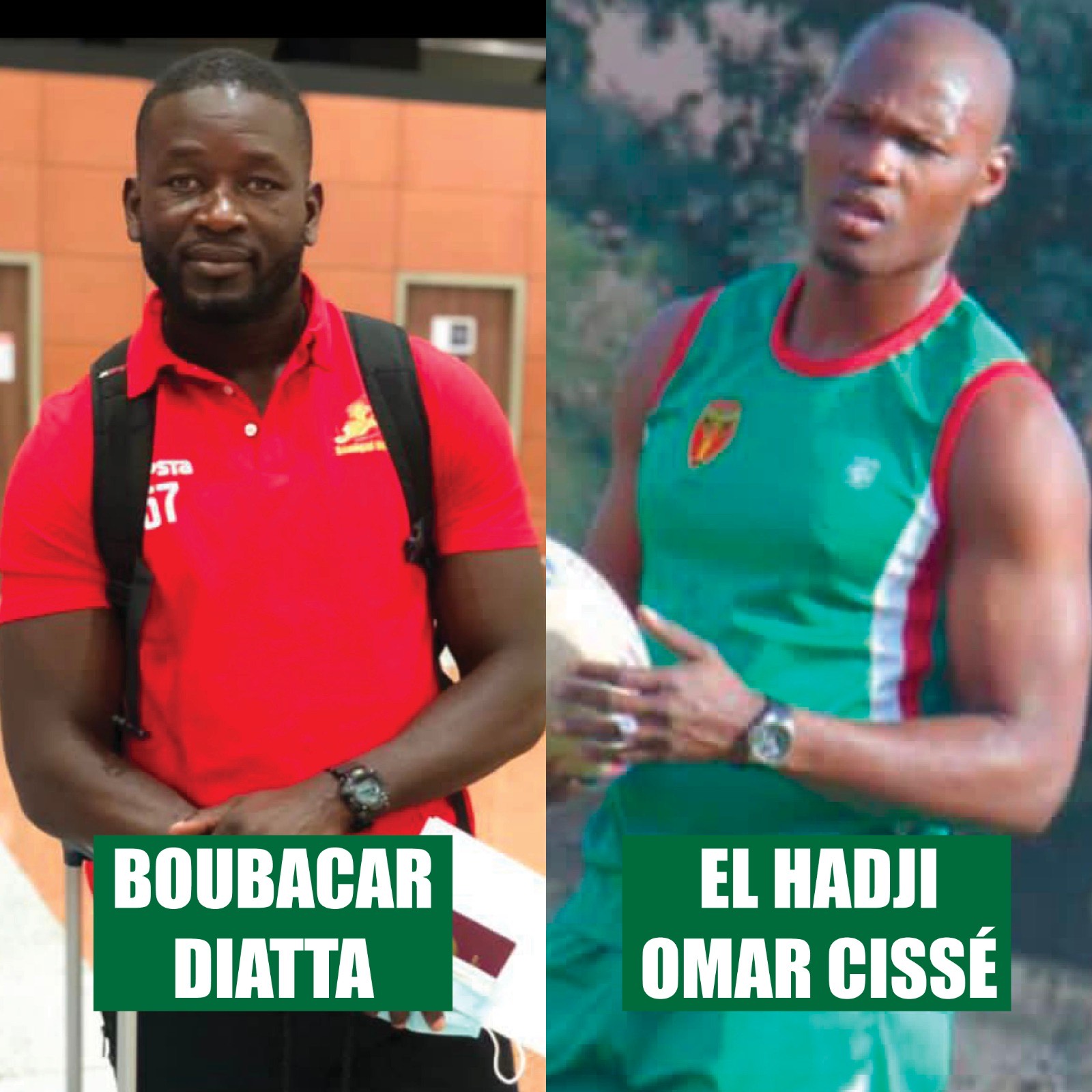 Boubacar Diatta Oumar Cissé sélectionneur Rugby à 7 Sénégal