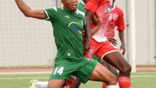 Kouamé Martial, en maillot vert, est remonté contre son ancien club