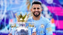 Riyad Mahrez champion d'Angleterre dépasse Didier Drogba