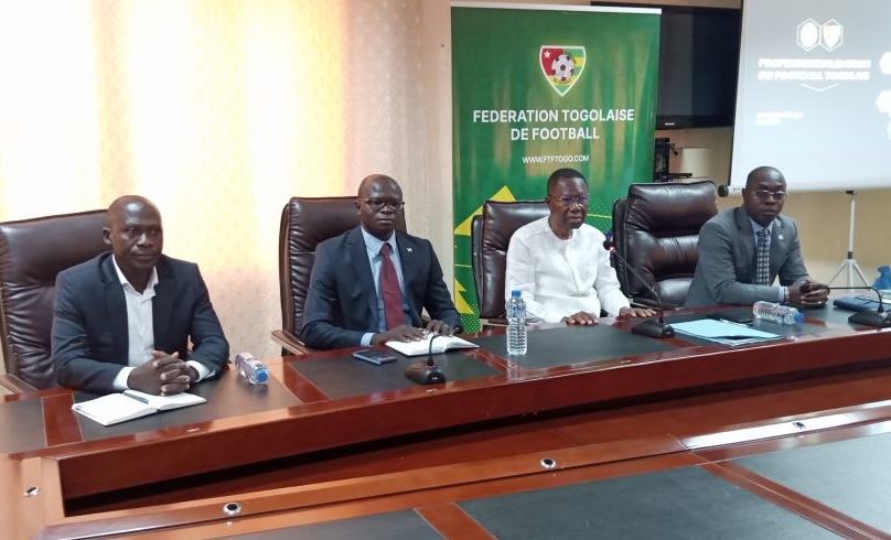 Comité de pilotage de la professionnalisation du football togolais, présidé par Maître Tété Wilson Bahun