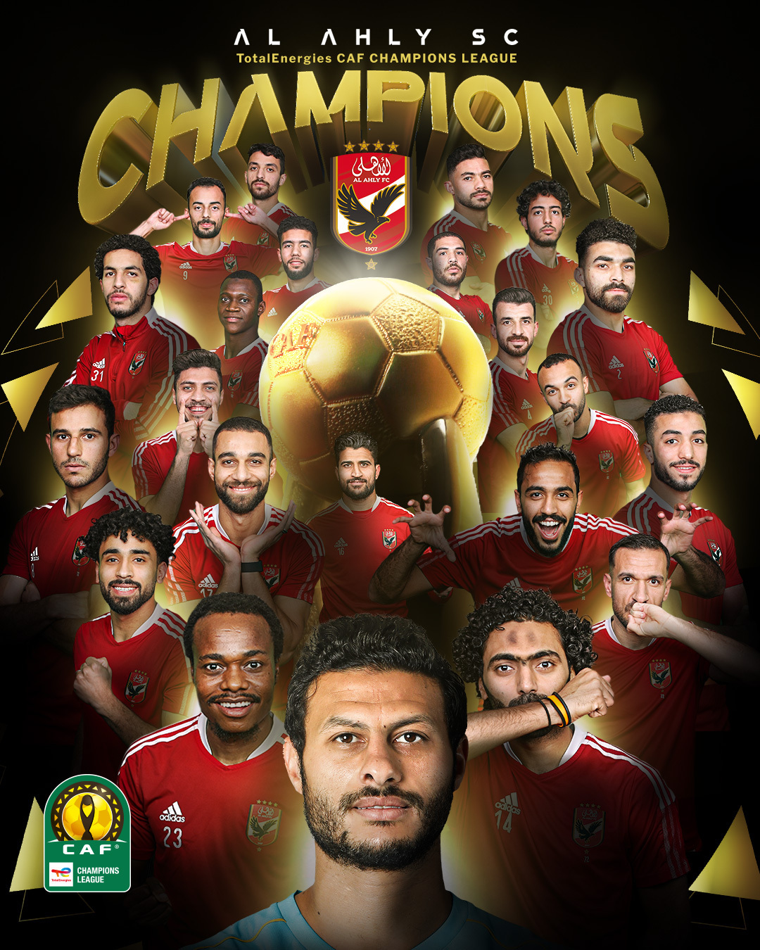 Al Ahly remporte sa 11e Ligue des champions de la CAF