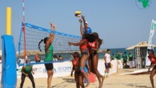 Beach volley Jeux Africains de la plage