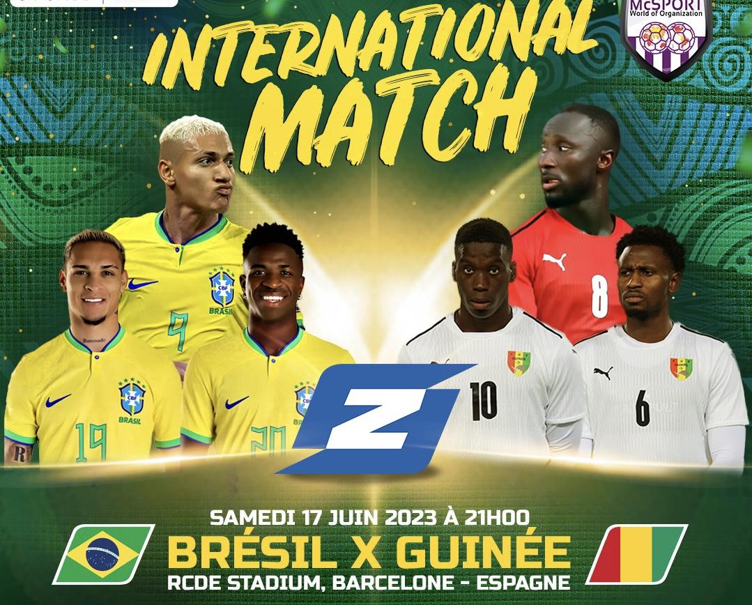 Brésil vs Guinée