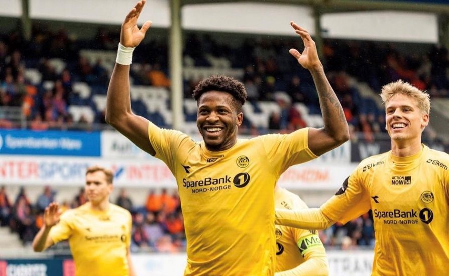 Faris Pemi Moumbagna Camerounais de Bodo Glimt