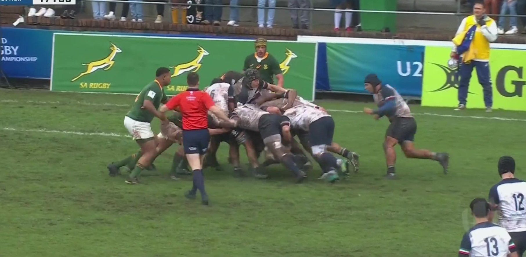 Afrique du Sud-Italie Mondial de rugby U20