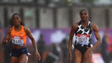 Josée Ta Lou vs Dina Asher Smith meeting de Florence