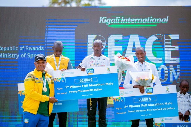 marathon international de la paix de Kigali (Rwanda),