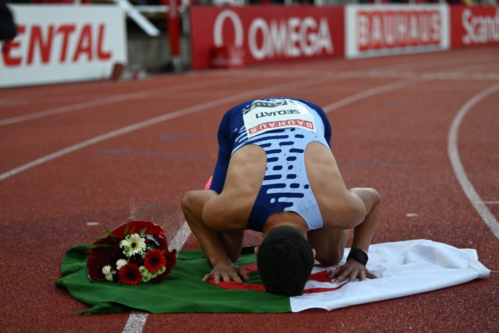 Djamel Sedjati 800m meeting Stockholm