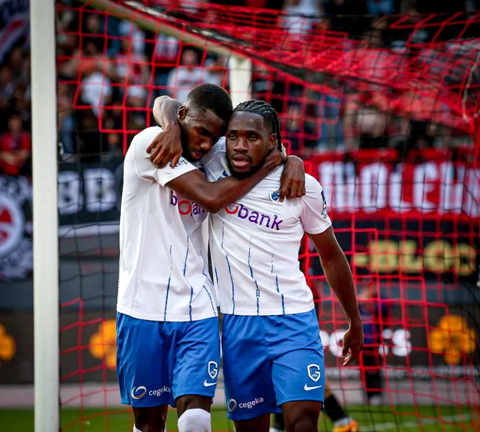 Fadera marque son premier but avec Genk sur une passe de Paintsil