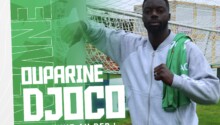 Francs Borains signe Ouparine Djoco