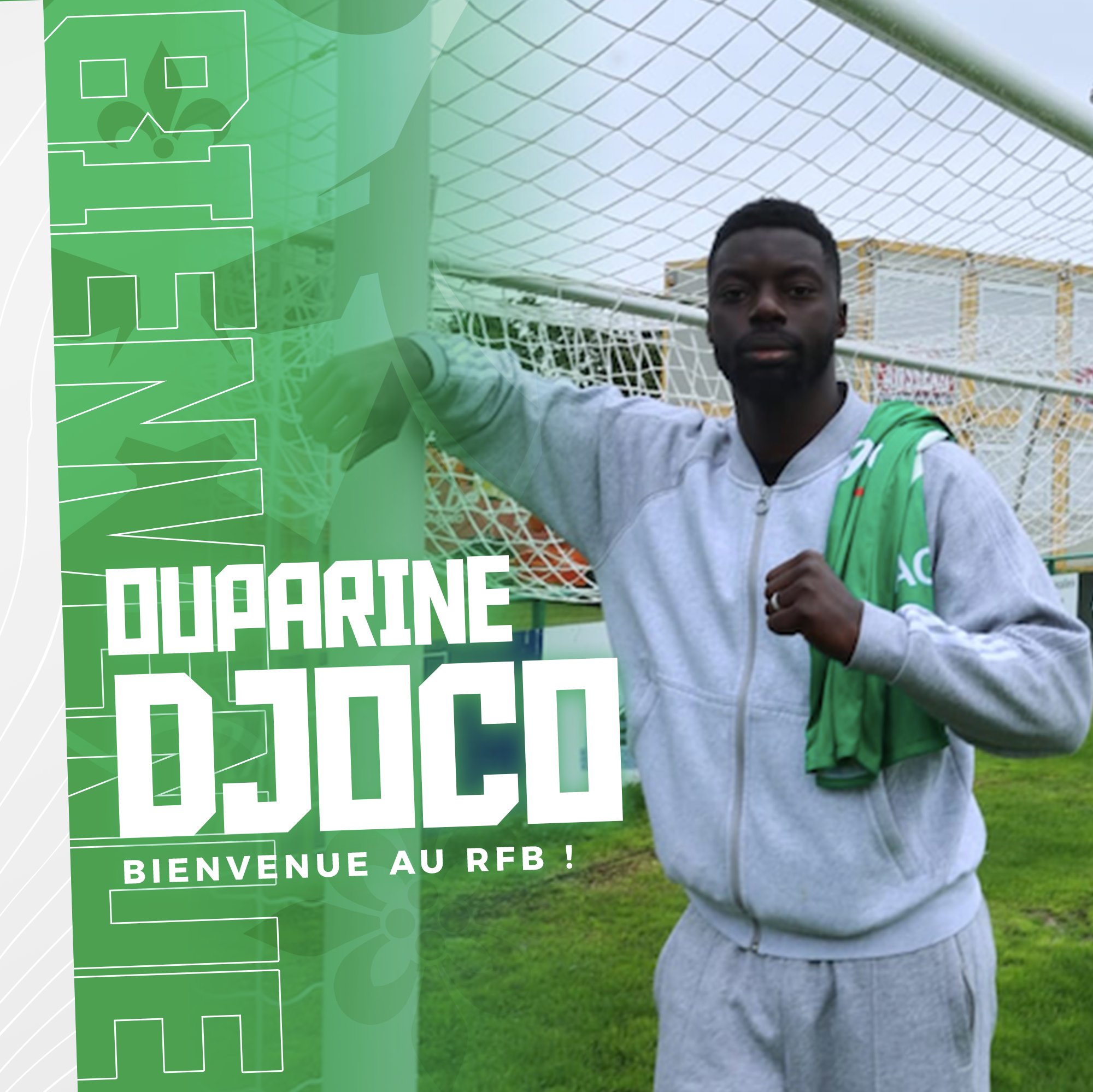 Francs Borains signe Ouparine Djoco