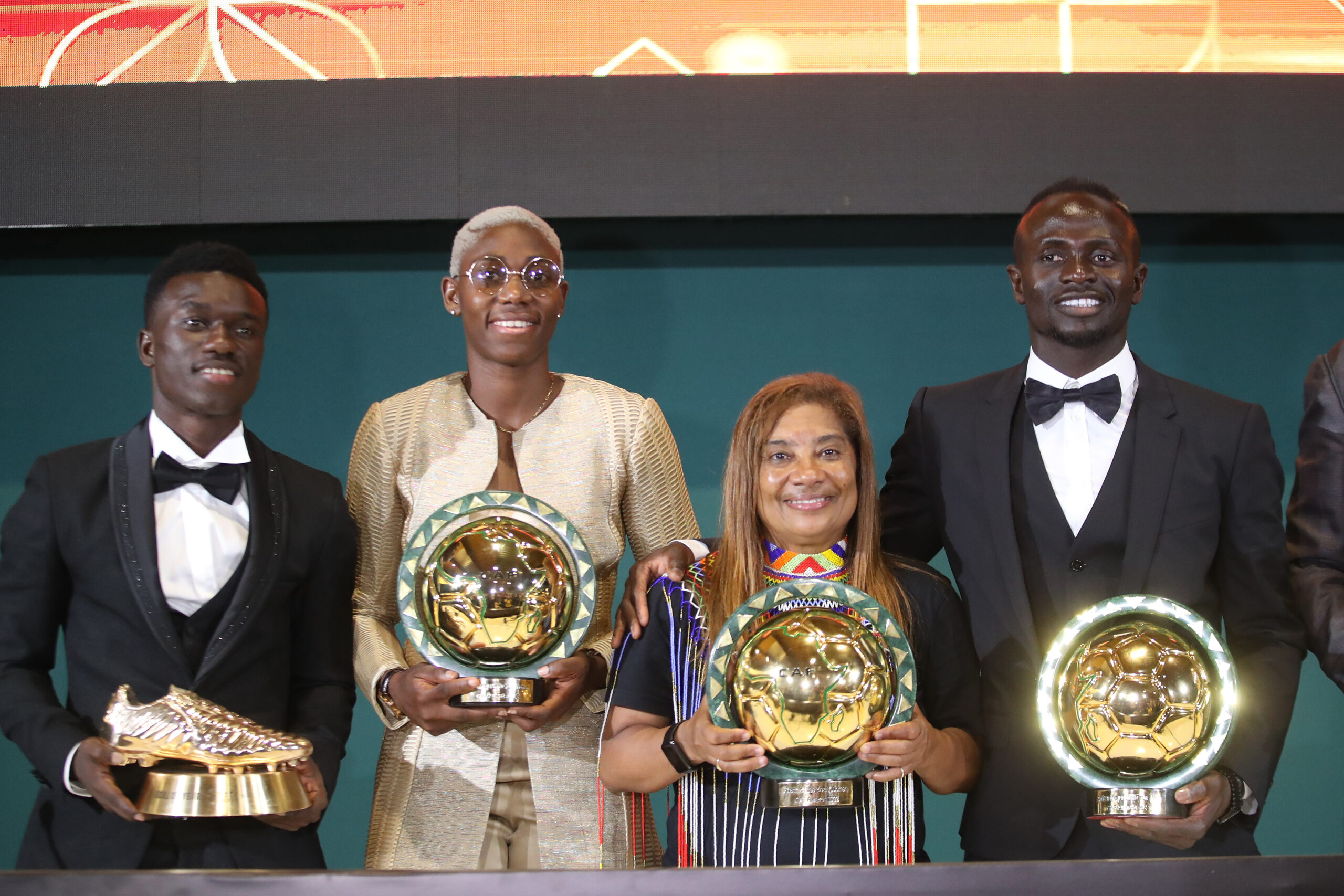 Sadio Mane at the press conference during the 2022 CAF Awards held at Mohammed VI Complex in Sale, Morocco on 21 July 2022©Weam Mostafa/BackpagePix