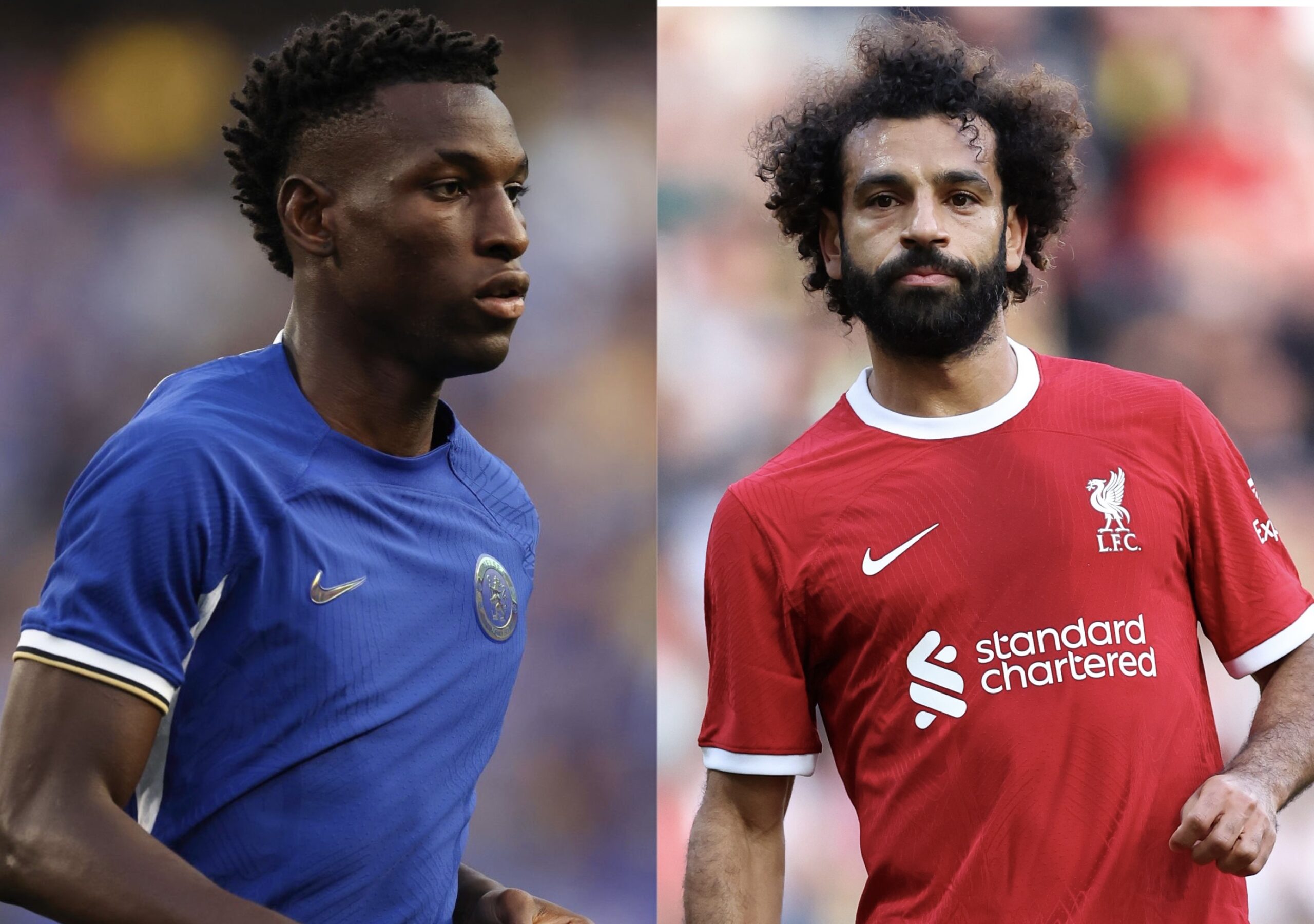 Mohamed Salah et Nicolas 