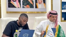 Karl Toko Ekambi signe à Abha Club