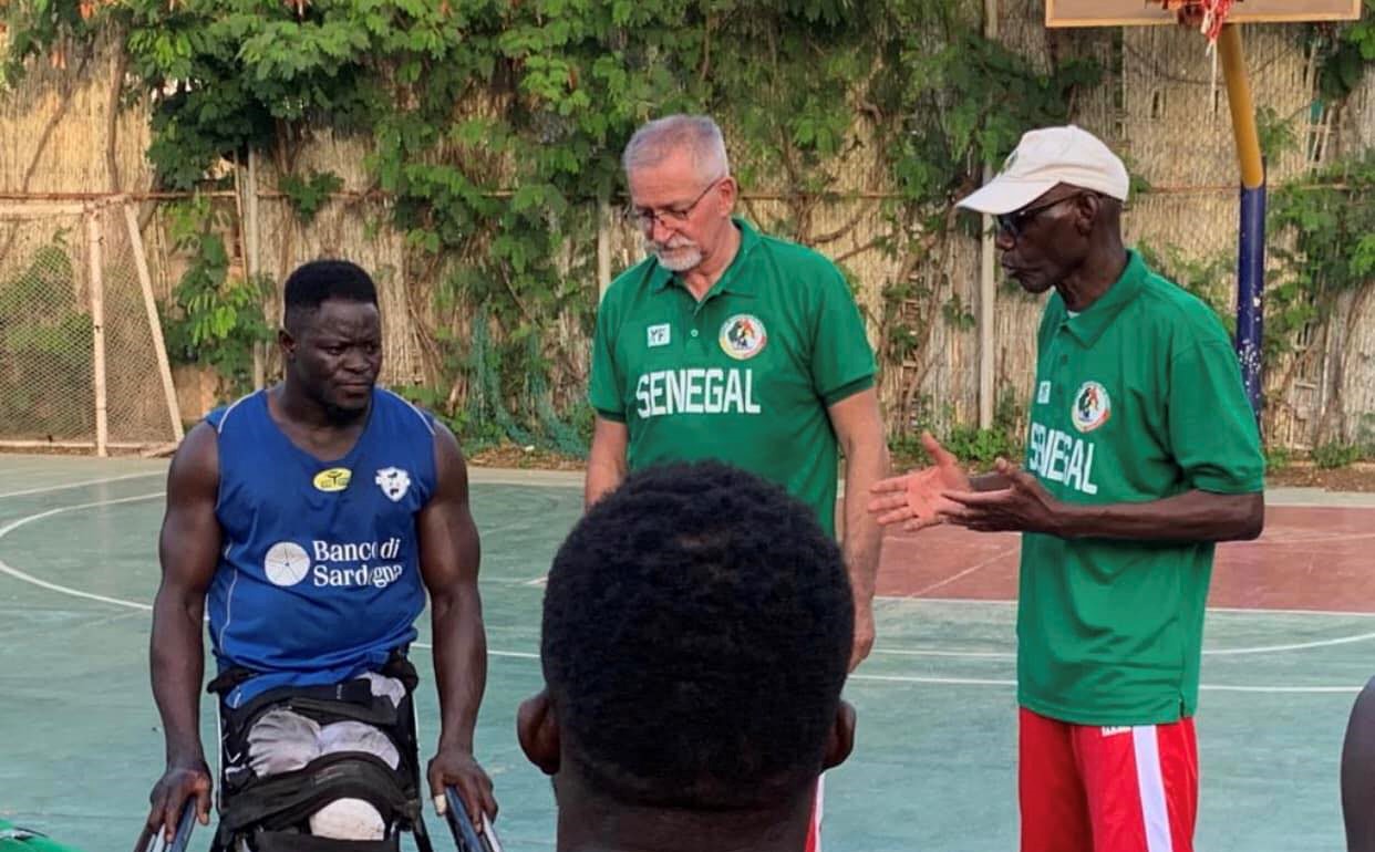 Pascal Montet handisport Sénégal