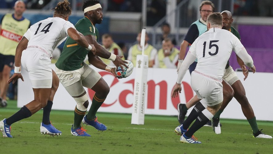 ©Laurent Lairys/MAXPPP - Siya  Kolisy of  South Africa during of  South Africa the World Cup Japan 2019, Final rugby union match between England and South Africa on November 2, 2019 at International Stadium Yokohama in Yokohama, Japan - Photo Laurent Lairys / MAXPPP (MaxPPP TagID: maxsportsworldtwo797531.jpg) [Photo via MaxPPP]