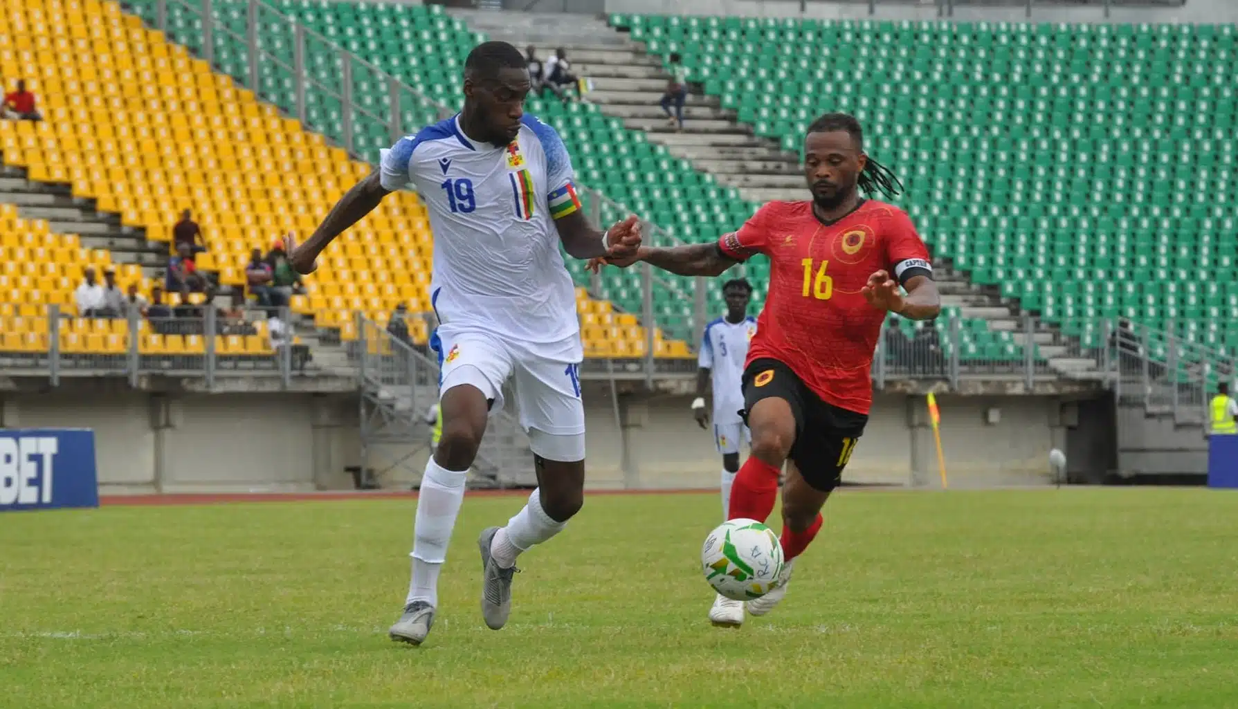 Ghana vs RCA à Moroni